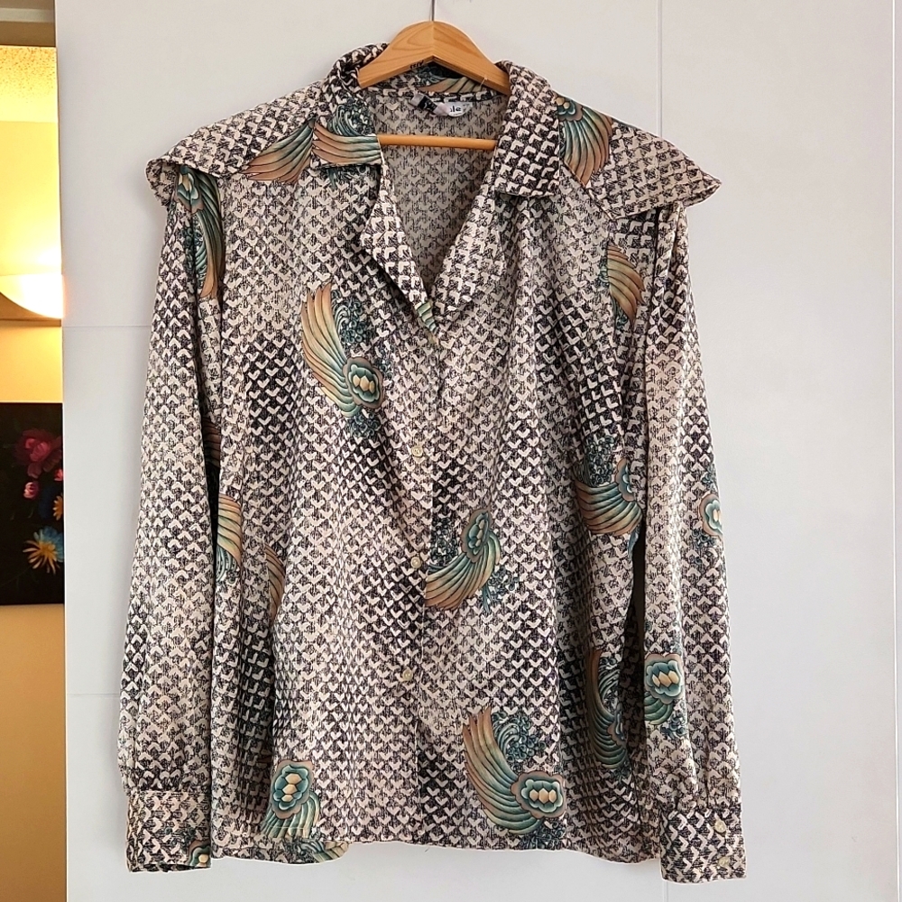 Vintage Blouse sz 12-14